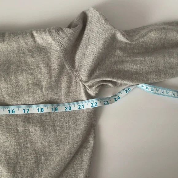 Banana Republic Men's Light‎ Gray Crewneck Pima Cotton Cashmere Layering Sz Xl - Picture 6 of 8